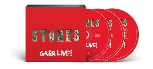 The Rolling Stones - Grrr Live! 2CD + DVD