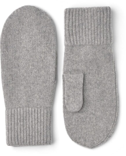 Hestra Ladies' Cashmere Mitt 2½ Bt Light Grey OneSize