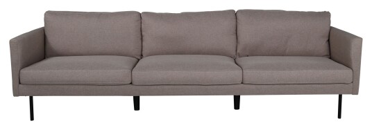 Venture Home Design Zoom 3-pers. Sofa, Lysebrun Stoff 1666912-03-0 1666908-02-0