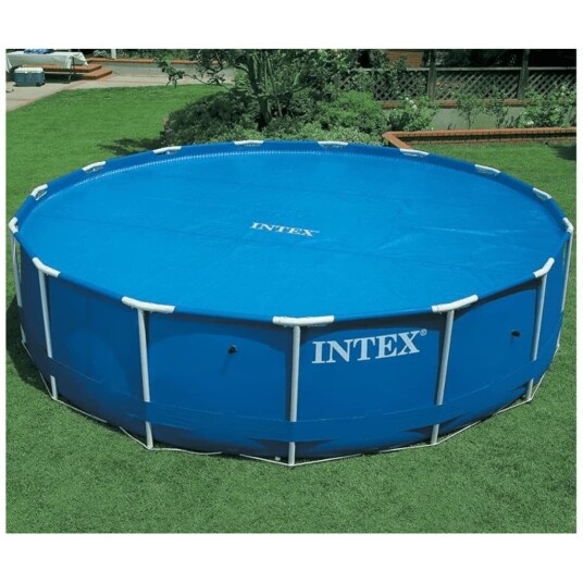 Intex Soldrevet bassengtrekk rund 457 cm 29023