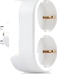 ON Splitter plug 2-way, grounded EU ON Splitter plug 2-way, grounded EU