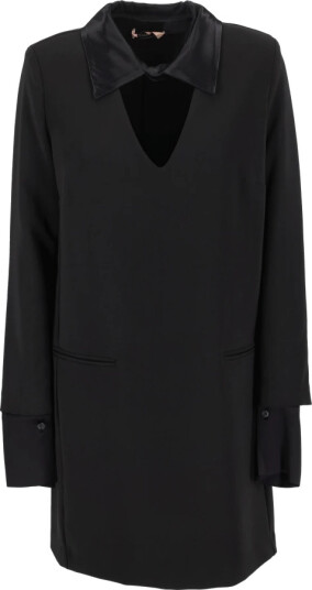 Twinset, Dame, Kjoler, Svart, M,