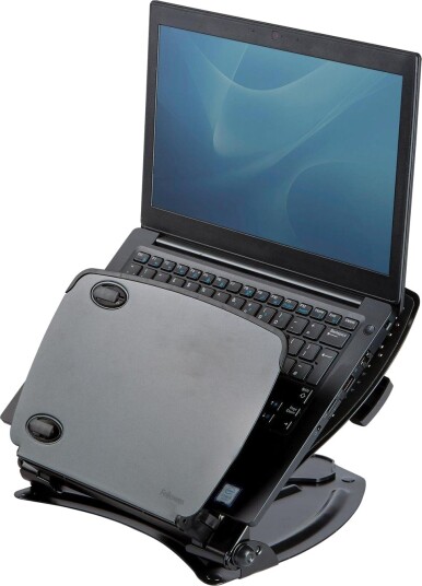 Fellowes Professional Series Laptopstativ Justerbar høyde USB Svart Fellowes Professional Series Laptopstativ Justerbar høyde USB Svart