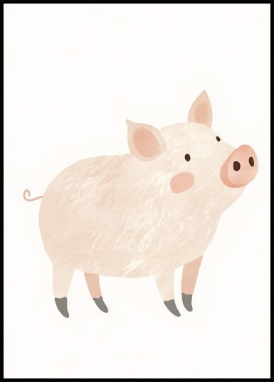 Soft Pig Plakat Plakat / 30x40cm Soft Pig Plakat Plakat / 30x40cm