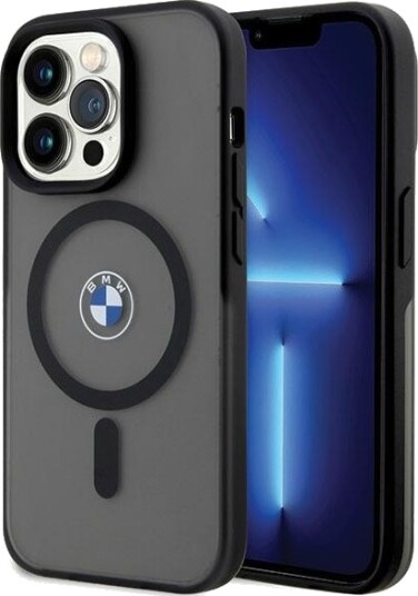 BMW iPhone 14 Pro Max 6,7" Hardcase MagSafe Deksel - Svart