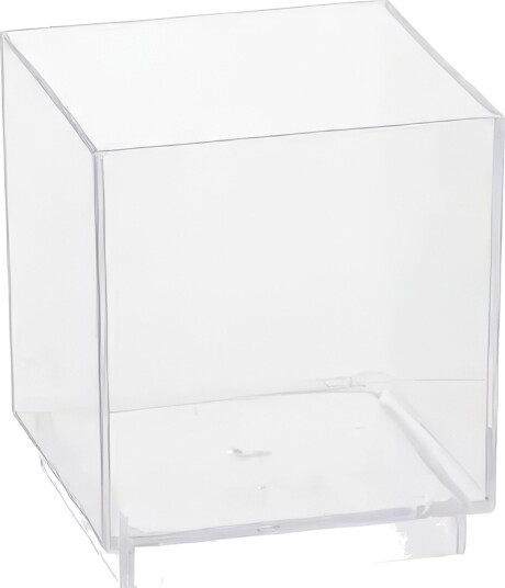 Papstar Former Fingerfood Kube Transparent 30-pakning 10524