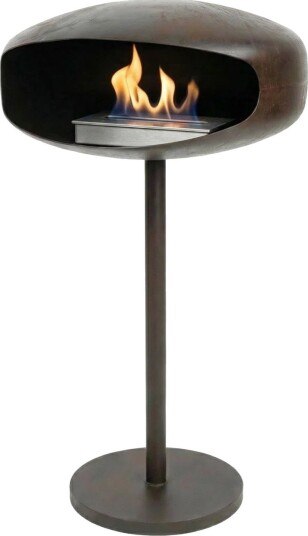 Hein & Haugaard Ufo-50 - Frittstående biopeis - Oxid (BIO-40-015-custom-height)