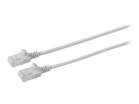 MicroConnect CAT6a U/UTP 1.5m Nettverkskabel RJ-45 Grå