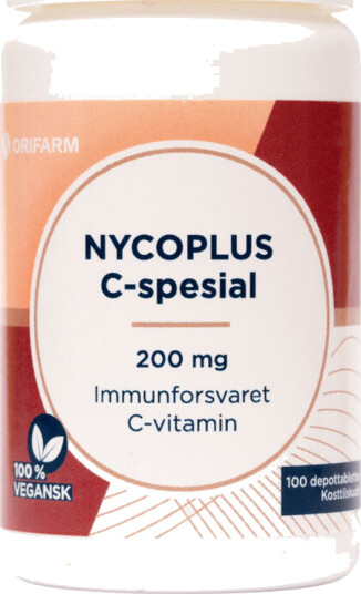 Nycoplus C spesial 200mg depottabletter 100 stk