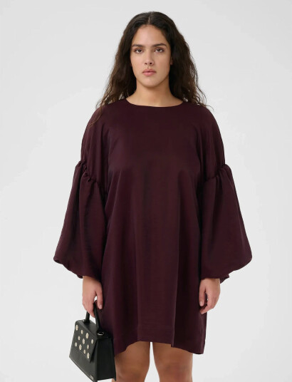 Gestuz Gzmalloon Short Dress - Burgundy - 42