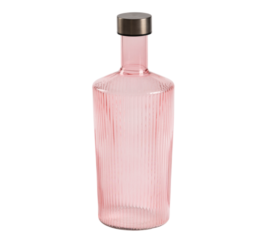 Paveau Ribbed Elegance flaske Pink 1,25L rosa Paveau Ribbed Elegance flaske Pink 1,25L rosa