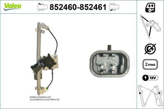 Vindusheis VALEO 852460