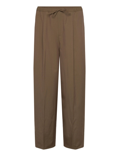 Weekday Oversized Suit Trousers - Brown - L Weekday Oversized Suit Trousers - Brown - L