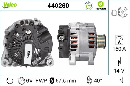 Dynamo VALEO 440260 Dynamo VALEO 440260