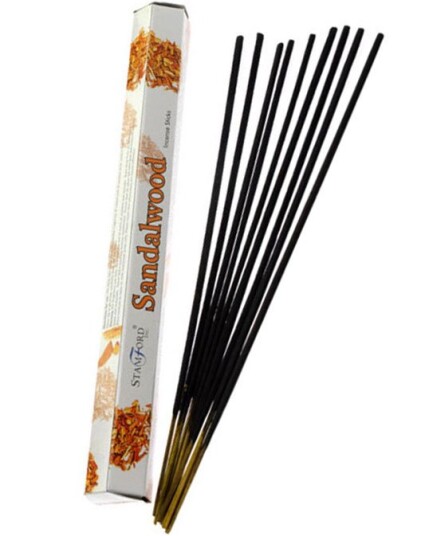 Puckator Sandalwood 20 stk Stamford Hex Røkelsespinner