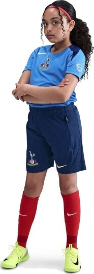 Tottenham Treningsshorts Dri FIT Strike 3.   Blå/Stillehavsblå/Gul Barn   Nike størrelse XL: 158 170 cm