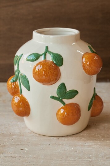 Ellos Home Vase Tarocco høyde 22 cm Hvit
