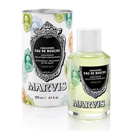 Marvis Mouth Wash Strong Mint 120 ml Marvis Mouth Wash Strong Mint 120 ml