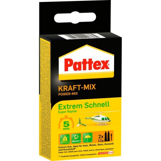 Pattex Kraft Mix 2 komponentlim 2 x 12g