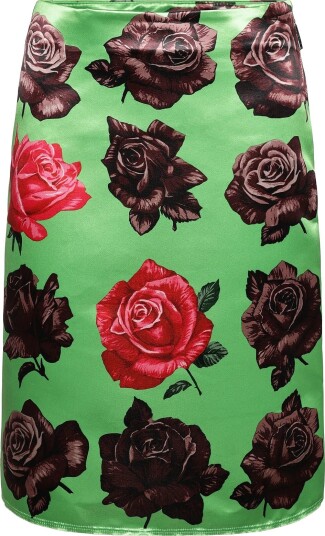 MSGM Gonna/Skirt - LIME GREEN - 38