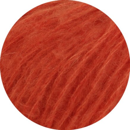 Lana Grossa Mohair di Gio Garn 6 Oransjerød Lana Grossa Mohair di Gio Garn 6 Oransjerød