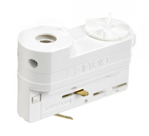 Global 3F Pendeladapter XTSA68-3 hvit (med nippel og avlastning)