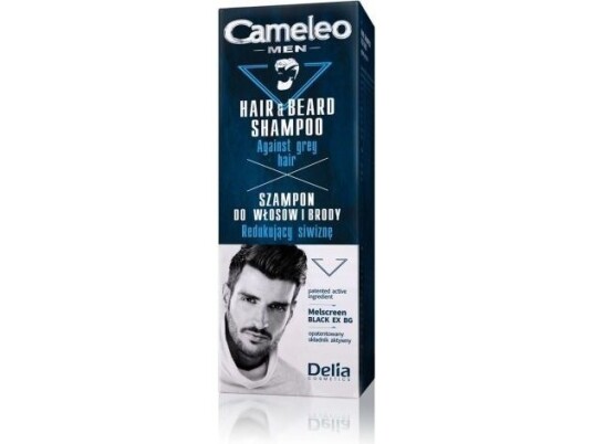 Delia Cosmetics Cameleo Men Shampoo For Hår Og Skjeggreduserende Grått Hår 150Ml Delia Cosmetics Cameleo Men Shampoo For Hår Og Skjeggreduserende Grått Hår 150Ml