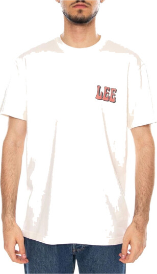Lee Jeans Lee Vinyl Tee Cream S x 00