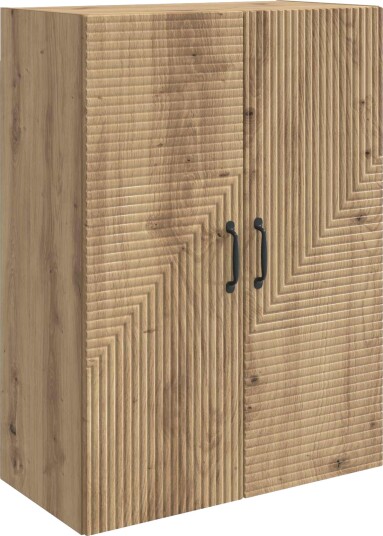 vidaXL Vegghengt skap Artisan eik 66 x 34,5 x 90 cm Konstruert tre vidaXL Vegghengt skap Artisan eik 66 x 34,5 x 90 cm Konstruert tre