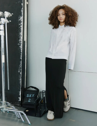 Sofie Schnoor Young Ellidasy Shirt - White - 140 Sofie Schnoor Young Ellidasy Shirt - White - 140