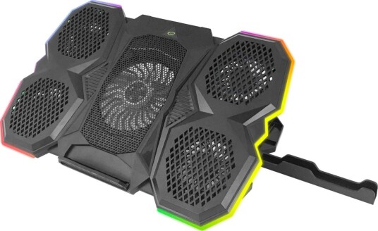 Esperanza EGC107 Laptopkjøler 17" RGB LED USB-A