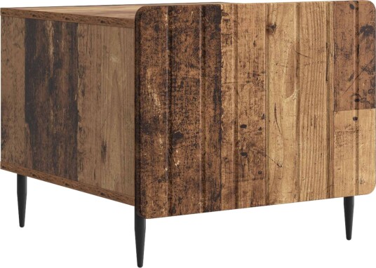 Kaffebord med skuff Gammelt tre 49 x 50 x 42 cm Konstruert tre