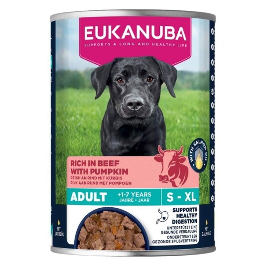 Eukanuba Våt Hundefôr med Storfe og Gresskar 400g Eukanuba Våt Hundefôr med Storfe og Gresskar 400g