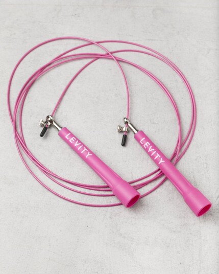 LEVITY Full Metal Speed Rope – Pink