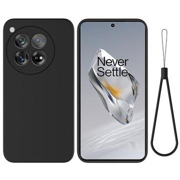 OnePlus 12 Liquid Silikondeksel Svart