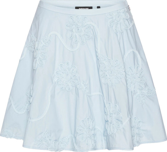 ROTATE Birger Christensen Flower Mini Skirt Blue 40 ROTATE Birger Christensen Flower Mini Skirt Blue 40