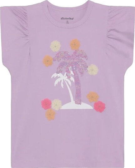 Minymo T Shirt Ss Purple 152