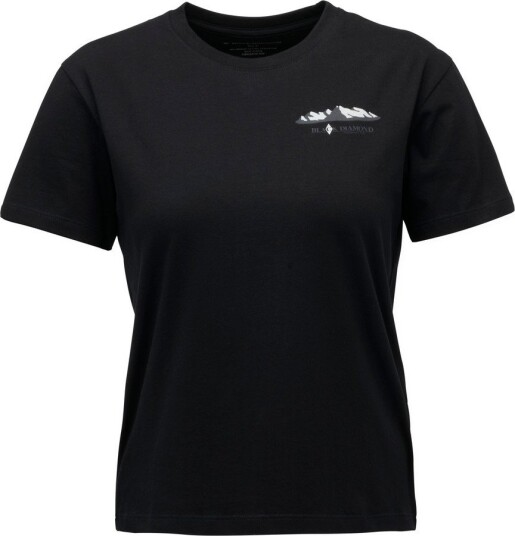 Black Diamond Women"s Mountainscape Short Sleeve Tee Black XL Black Diamond Women"s Mountainscape Short Sleeve Tee Black XL
