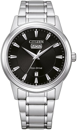 Citizen Herreklokke AW0100 86EE Classic Sort/Stål Ø40 mm Citizen Herreklokke AW0100 86EE Classic Sort/Stål Ø40 mm