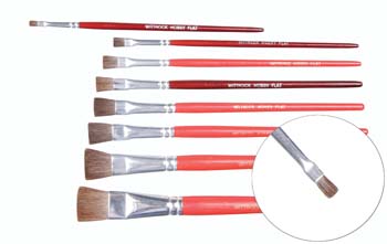 Hobbypensel 422610 Flat/Fin 2
