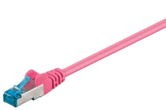 Goobay Cat 6A Koblingskabel S/Ftp (Pimf) Lilla - Kabellengde 5 M