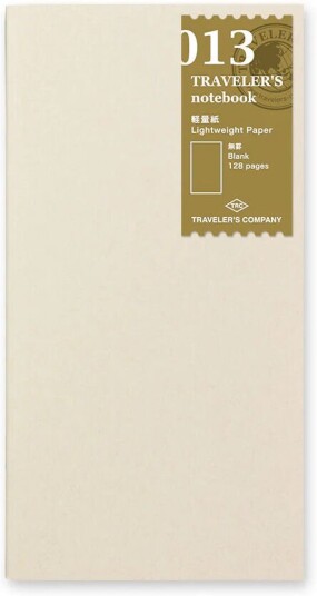 Traveler'S Company 013. Lightweight Paper Notebook Refill