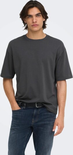 ONLY & SONS Onscaspian Airflex Boxy Ss Tee Noos Grey L
