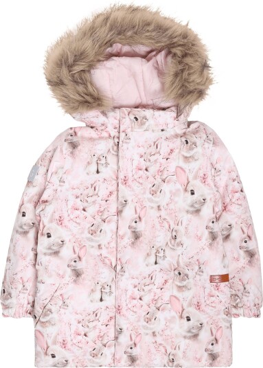 Gugguu Print Winter Parka - BUNNIES - 104