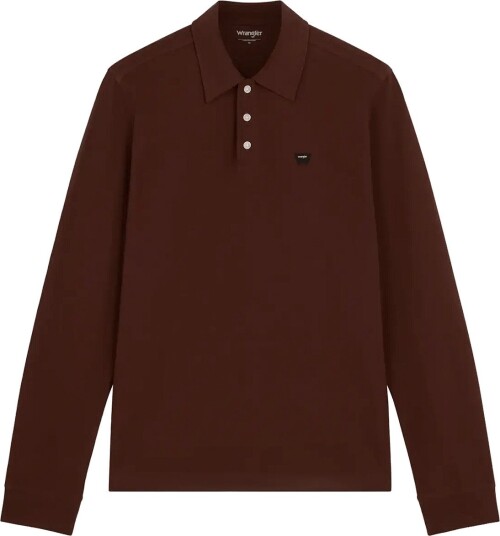Wrangler | Ls Polo Shirt | M