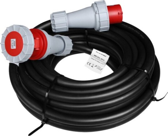 Eltrode Skjøtekabel 63A 400V 5G16 25m