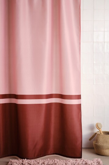 Jotex Dusjforheng 180x200 Cm Rosa/vinrød ESRA 21683630223 Jotex Dusjforheng 180x200 Cm Rosa/vinrød ESRA 21683630223