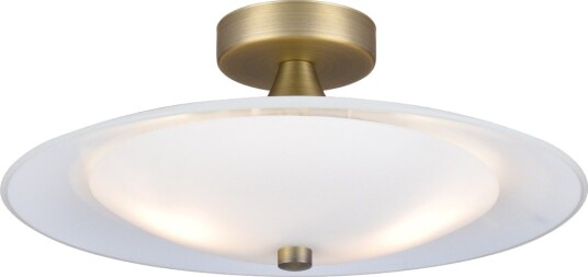 Baroni Taklampe Diameter 35 Cm Opalhvitt Glass / Baroni Taklampe Diameter 35 Cm Opalhvitt Glass /