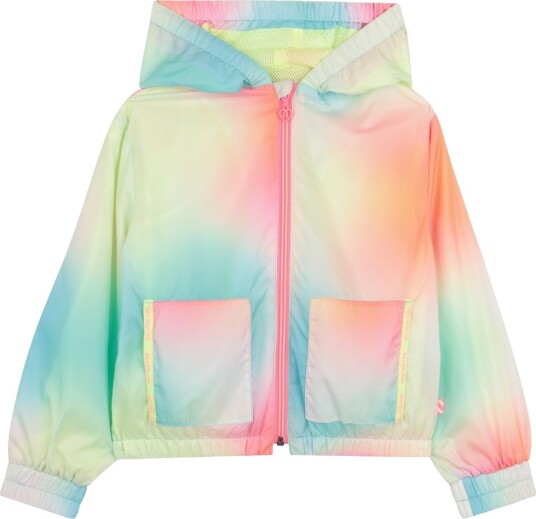 Billieblush Hooded Windbreaker Green 110