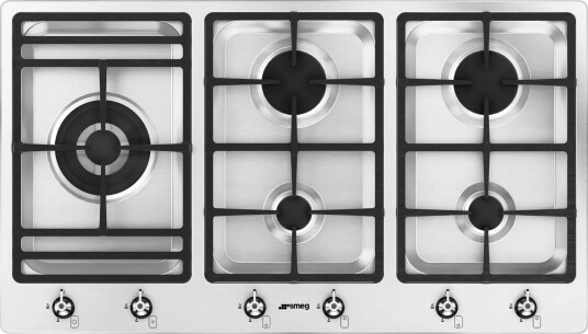 Smeg Classic platetopp PS906-5 Smeg Classic platetopp PS906-5